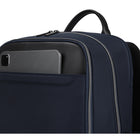 Bugatti Hudson Business Backpack for Laptops up to 15.6" - Navy-Padded back & padded adjustable shoulder straps: Ergonomic, length-adjustable straps with padding to improve load distribution and carry comfort
