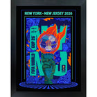 New York-New Jersey 2026 FIFA World Cup - Photoglass Framed - 20" x 26"-Officially licensed FIFA World Cup 2026 host city poster