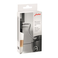 JURA HP3 Milk Connection Pipe - Stainless Steel-Encased in a high-quality stainless steel coil spring, the milk pipe connects the milk container to the milk spout and makes the perfect finishing touch to the elegant design of your coffee machine.