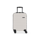 Swiss Mobility SEA Hardside Carry-on Luggage - Oatmilk-Double 360-degree spinner wheels for smooth & quiet rolling