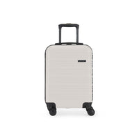 Swiss Mobility SEA Hardside Carry-on Luggage - Oatmilk-Double 360-degree spinner wheels for smooth & quiet rolling
