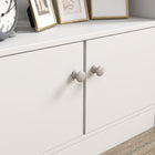 Qaba Toy Storage Organizer, Kids Bookshelf for Bedroom, Nursery - White-Assembly is required