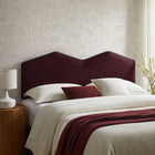 Modway Cosette Performance Velvet King Size Headboard - Mulberry-Adjustable Height