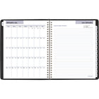 AT-A-GLANCE 2026 Executive Weekly/Monthly Planner - 8-3/4" H x 6-7/8" W - Black - English-Weekly: one week per two-page spread with special 16-page information section, monthly: tabbed monthly overview with notes pages