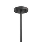 Modway Beacon 6-Light Chandelier - Opal Black-Requires 6 E26 60W Lightbulbs