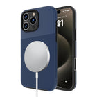 AXS PROTech Plus MagSafe Compatible Sleek Dual-layered Anti-Shock Case for Apple iPhone 16 Pro Max -Astral Blue-Drop resistant up to 10 feet