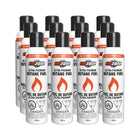 Emzone Ultra Premium Butane Fuel - 165g - 12 Pack-Ultra-clean formula