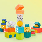 Sassy Baby Busy Builder Activity Blocks-Blocks count from 1-9