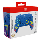 Turtle Beach Afterglow Wave Wireless RGB Gaming Controller for Nintendo Switch 2 - Blue-Officially licensed by Nintendo for Nintendo Switch(TM) 2
