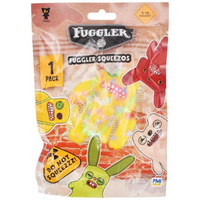 Fuggler Squishos Collectible Squishy Figure Blind Bag - Assorted-Includes 1 surprise Fuggler Squishos collectible figure