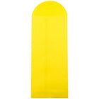 JAM Paper #12 Policy Envelopes, 4.75 x 11, Brite Hue Yellow Recycled, 100 Pack (3156400g)-Size: #12 Policy (4 3/4" x 11")