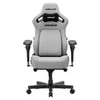AndaSeat Kaiser 4 XL Premium Gaming Chair - Ash Grey-A New Era of Comfort and Cleanliness: The Kaiser 4 introduces a new standard in the industry, combining luxury with practicality. Developed in collaboration with Amway, the chair features high-quality, easy-to-clean polyurethane leather, ensuring that spills and stains are effortlessly wiped away. This innovative material not only emphasizes a modern, minimalist aesthetic but also stands as a testament to AndaSeat's commitment to durability and luxury.