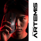 Cybeart Artemis Ultra-Light Hot-Swap Battery Gaming Mouse - The Batman-Kailh micro switches rated for 80M clicks deliver crisp, tactile feedback and long-lasting durability