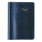 Brownline 2027 Twin Wire Daily Planner - 8" x 5" - Assorted-Appointment schedule from 7:00 a.m. to 7:30 p.m. in 30-minute intervals, for full week