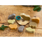 Yellow Door Little Lands Pets 8-Piece Set-Set contains eight pets: dog, cat, fish, guinea pig, hamster, rabbit, snake and turtle.