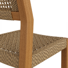 Modway Reed 40" Outdoor Outdoor Teak Wood Counter Stool - Natural-8