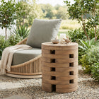 Zuo Mado Side Table - Natural-Maximum Weight Capacity: 350