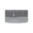 BlueDiamond Ergo Wireless Keyboard with Detachable Wrist Rest - English Layout-Ergonomic Design: Sculpted to support the natural curvature and resting angle of your arms and wrists for a comfortable typing experience