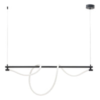 Zuo Adder Ceiling Lamp - Black-Designed for hardwired installation with standard mounting bracket and hardware included