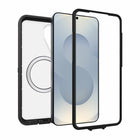OtterBox Defender Pro XT Clear Cell Phone Case with Magnets for Galaxy S26 - Dark Side-Protective dual-layer design keeps phone securely in place with a pressure-fitted frame