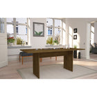 Manhattan Comfort Nomad 67.91" Modern Dining Table - Nature-Seating Space Capacity for 6 Persons