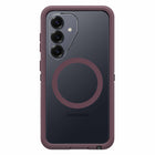 OtterBox Defender Pro XT Clear Cell Phone Case with Magnets for Galaxy S26 - Purple Mystery-DROP+ 7X as many drops as military standard (MIL-STD-810G 516.6)