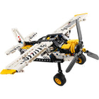 LEGO Technic Bush Plane - 333 Pieces-Toy plane with spinning propeller, adjustable ailerons and piston engine