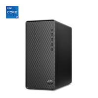 HP M01-F2059 Desktop Computer - Intel Core i7-12700 - 1 TB SSD - 16GB RAM - Windows 11-With a bold geometric pattern design and all the ports you need located on the front, it's the perfect blend of form and function