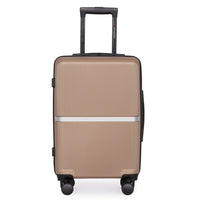 Air Canada Laurentian 20" Hardside Carry-On Luggage - 360-Degree Spinner - Champagne-Carry-on luggage is designed for convenient travel and meets most airline carry-on size restrictions