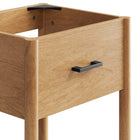 Modway Zaire 18" Bathroom Vanity Cabinet - Natural-Assembly Required
