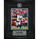 Joe Burrow Pin & Plate Bengals - Framed Print - 16" x 20"-Premium 8x10 framed