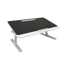 Nicer Interior Foldable Height Adjusting Laptop Stand - Desk Tray - Black-Built-in drawer for storing pens, notes, and small accessories