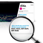 HP 414A (W2023A) Magenta Original LaserJet Toner Cartridge-Standard page yield