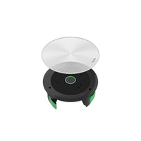 Yealink CM20 AI-Powered Beamforming Ceiling Microphone-Yealink CM20 features an 80mm low-profile design and a detachable magnetic cover with a snap-on attachment