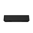 Manhattan Comfort Marcus 62.99" Mid-Century Modern TV Stand - Matte Black-Frame Made of High Quality MDF with Painted Finish. Legs Made of Solid Pine Wood for Fashion and Durability