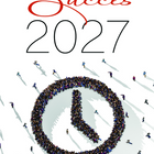 Monde Différent 2027 Success Monthly and Daily Pocket Planner - 3-1/2" x 5-1/2"-Two days per page, divided into one-hour segments, from 8 am to 5 pm