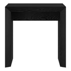 Hudson&Canal Oswin 22"W Rectangular Side Table - Black Grain-Table is made of high-quality and durable MDF materials