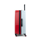 Reebok Time Out 30" Hardside Spinner Luggage - Red-Zipper-release expansion system for 20% more packing space