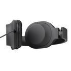Basic Tech Wired Over The Ear Foldable Headphones - Charcoal-3.5mm headphone jack
