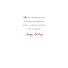 Mill Brook Studio Christmas Greeting Cards/Envelopes - 5-3/8" x 7-3/4" - Santa - 18 Pack-Printed on premium uncoated paper