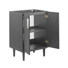 Modway Augusta 24" Bathroom Vanity Cabinet - Grey-8