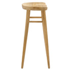 Modway Saville Backless Wood Bar Stools - Oak - Set of 2-No Assembly Required
