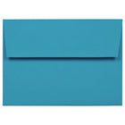 JAM Paper A7 Coloured Invitation Envelopes - 5.25 x 7.25 - Blue Recycled - 50 Pack-Envelope Features: Straight flap gum closure, high quality Smooth paper finish, 30% recycled