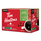 Tim Hortons Decaf K-Cup Pods - 12 Pack-100% Arabica beans