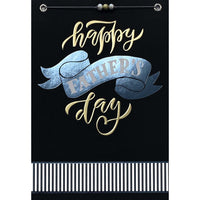 Rosedale Gold Father's Day Greeting Cards/Envelopes - 5-1/2" x 8" - Wonderful Day - 6 Pack-Premium quality greeting cards
