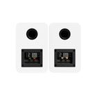 Kanto YUP4W Passive 4" Bookshelf Speakers with 1" Silk Dome Tweeter and 4" Kevlar Woofer - White-70 Watts Per Speaker Power Handling