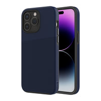 AXS PROTech Plus Dual-Layered Anti-Shock Sleek Case for Apple iPhone 15 Pro - Astral Blue-Drop resistant up to 10 feet