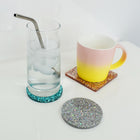 Art 101 Resin Glitter Coaster Kit-Includes step-by-step safety and project guide