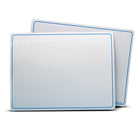 Flipside Products Two-Sided Dry Erase Learning Mat - 9" x 12" - Letters & Numbers - Pack of 12-High-quality dry erase surface ensures easy cleaning, providing a pristine canvas for every lesson