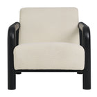 Modway Sereno Boucle Accent Chair - Cream Black-7